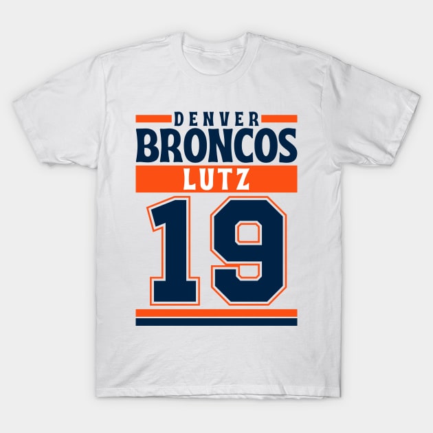 Denver Broncos Lutz 19 Edition 3 T-Shirt by Astronaut.co